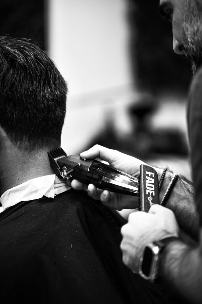 Mens haircut